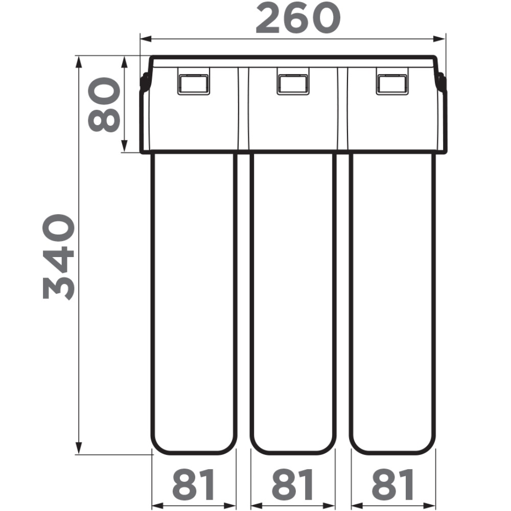 Смеситель для кухни Omoikiri Nagano P + Pure Drop Lite с фильтром Карамель 4217.8028P — изображение 3