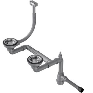 Арматура для полуторачашевых моек Omoikiri WK-1.5 Латунь античная 4956485