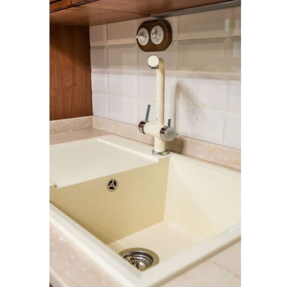 Мойка кухонная Omoikiri Sakaime 78 Бежевый 4993113 — изображение 3