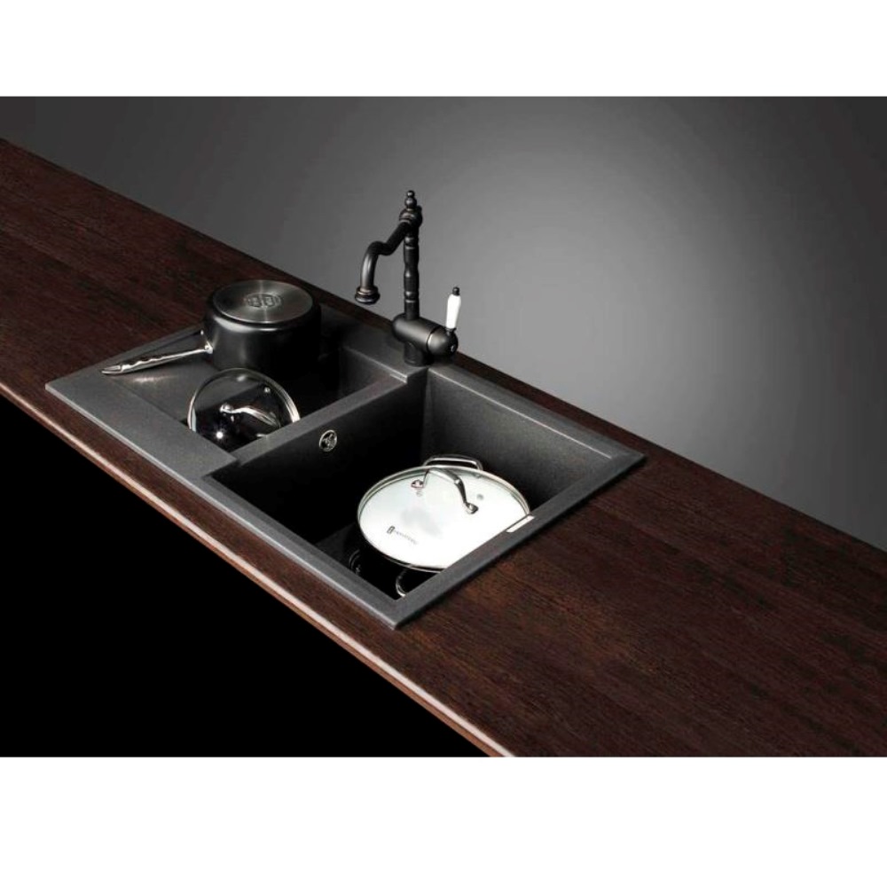 Мойка кухонная Omoikiri Sakaime 78 Платина 4993199 — изображение 3