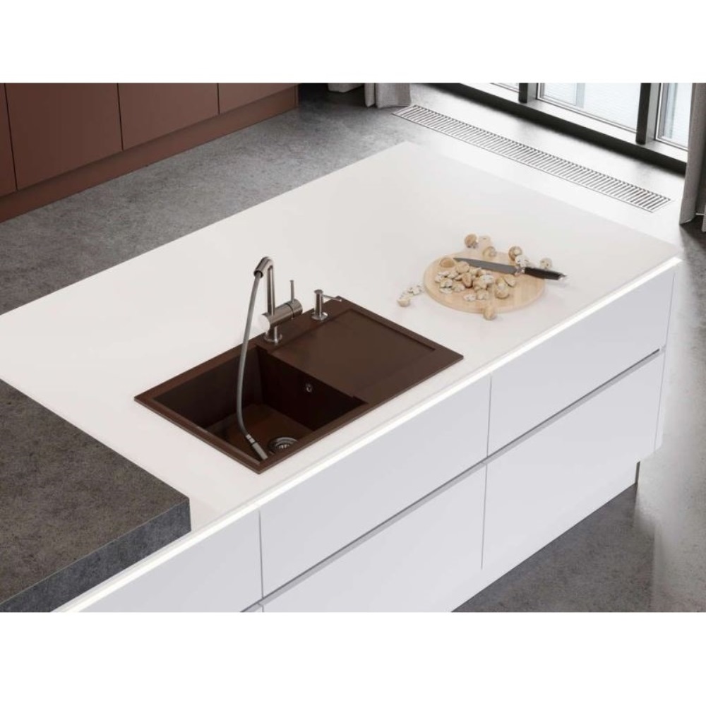 Мойка кухонная Omoikiri Sakaime 79 Ваниль 4993277 — изображение 2