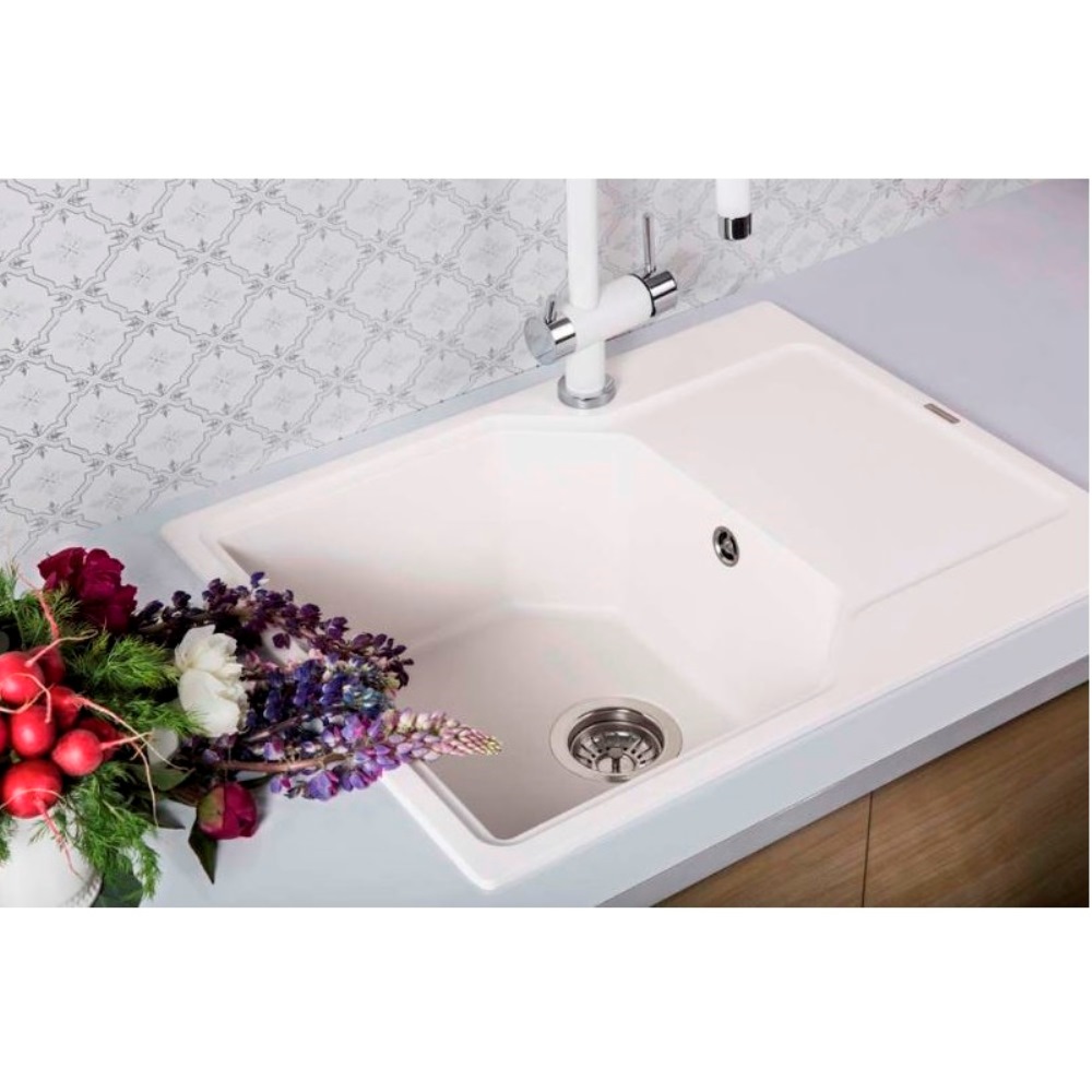 Мойка кухонная Omoikiri Yonaka 65 Черный матовый 4993348 — изображение 3