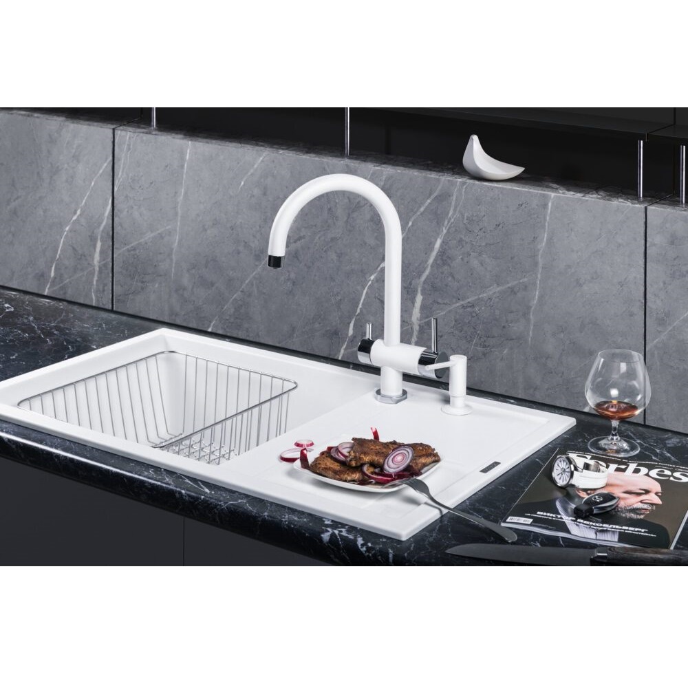 Мойка кухонная Omoikiri Sumi 86 Черный матовый 4993646 — изображение 3