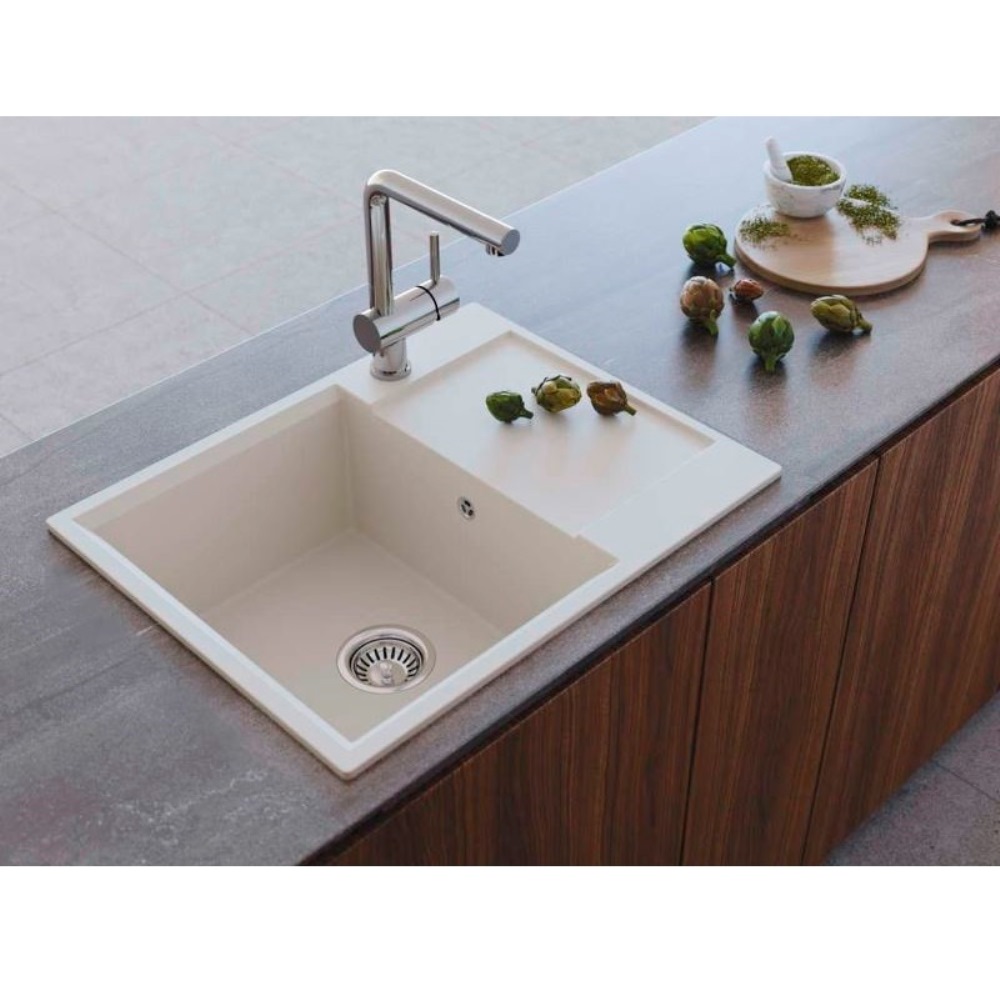 Мойка кухонная Omoikiri Daisen 65 Серый матовый 4993682 — изображение 3