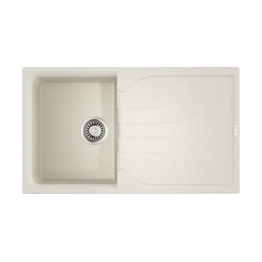 Мойка кухонная Omoikiri Yasugata 86 Белый матовый 4993871
